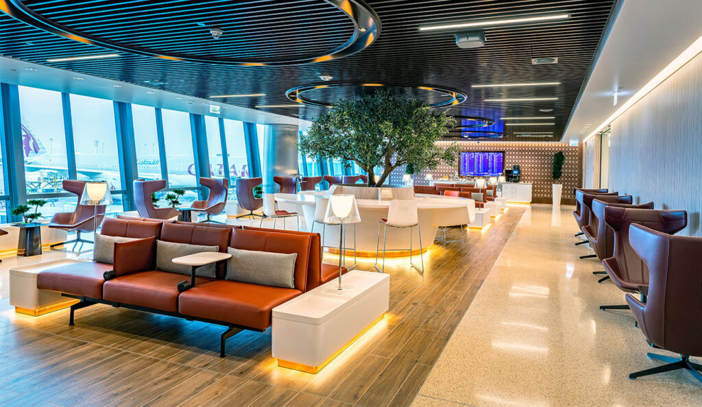 Qatar Airways Lounges at John F. Kennedy International Airport