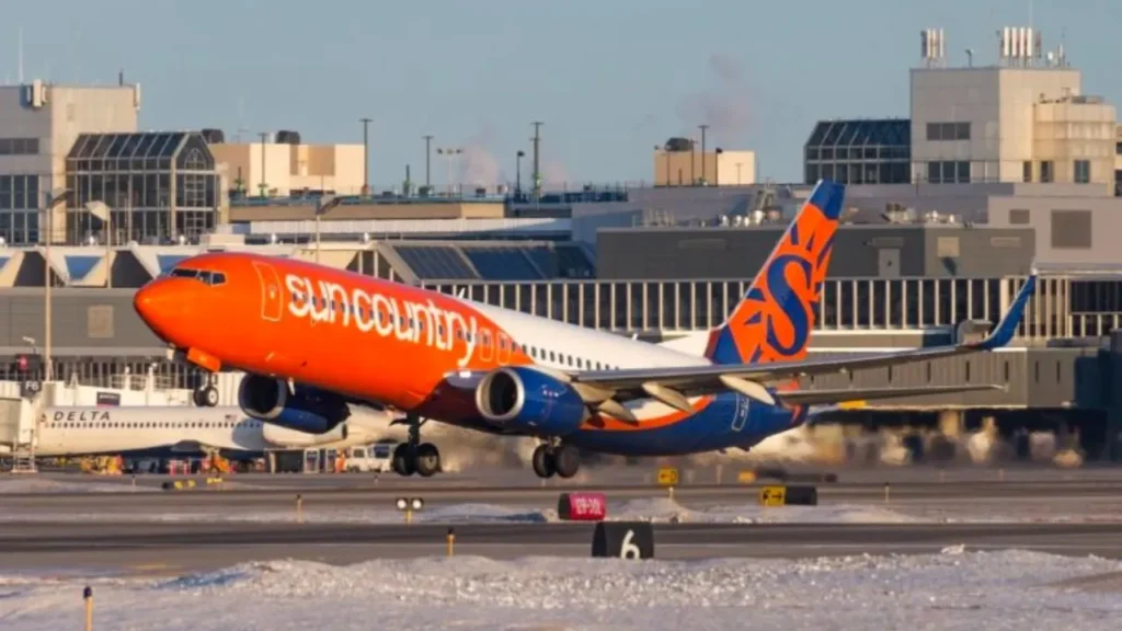 Arrivals at Sun Country Airlines JFK Airport Terminal 