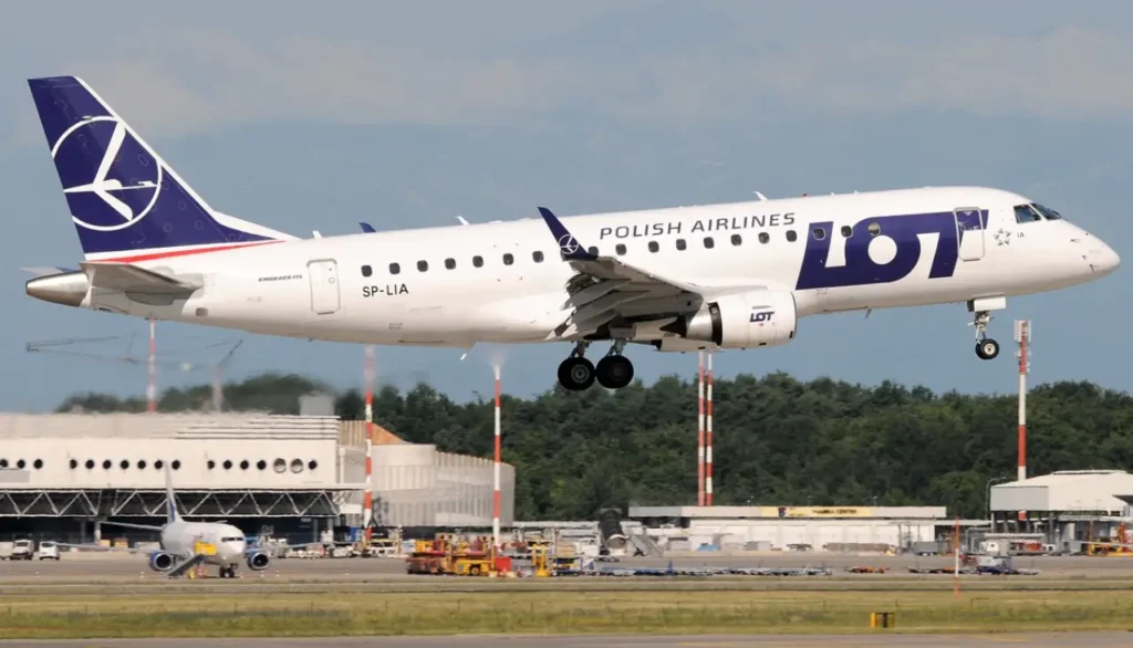 LOT Polish Airlines Arrivals & Departures at JFK Airport