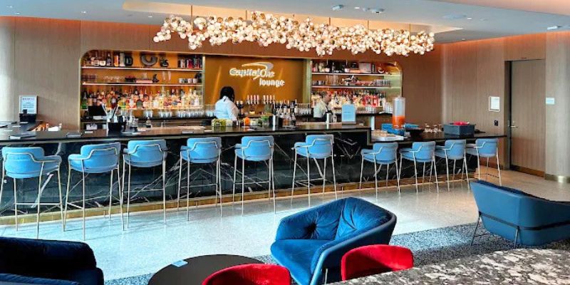 Capital One Lounge JFK Airport - Access Food & Amenities